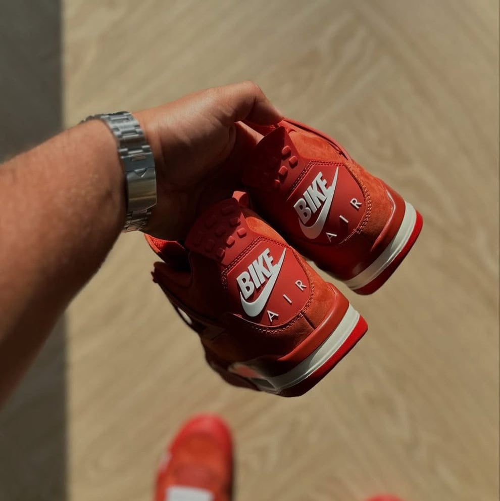 Nigel Sylvester x Air Jordan Retro4 Sp "Brick By Brick" (Semi UA)