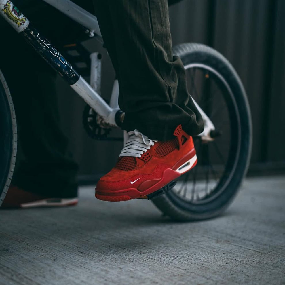 Nigel Sylvester x Air Jordan Retro4 Sp "Brick By Brick" (Semi UA)