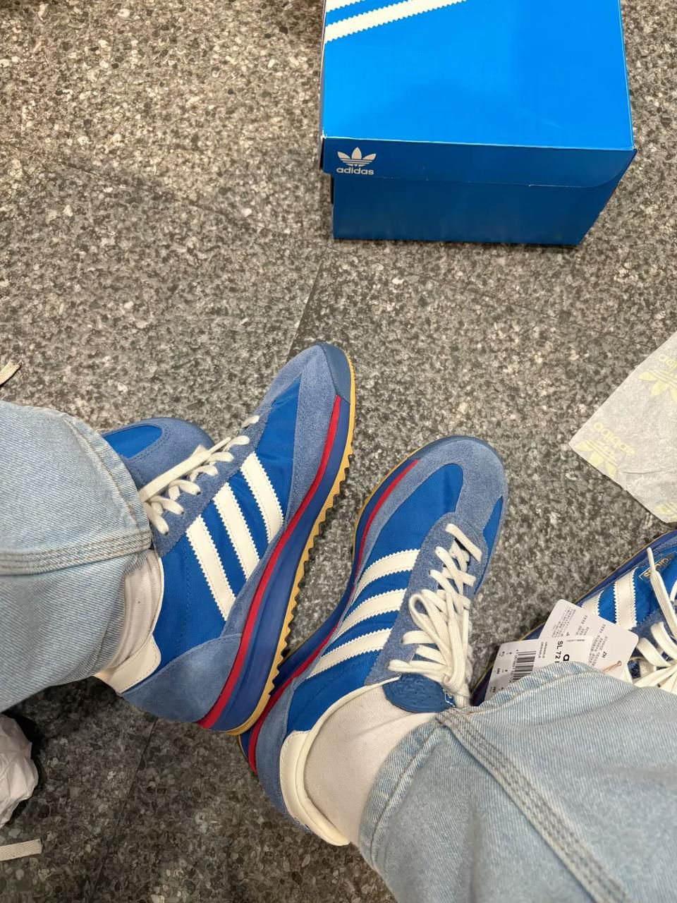 Adidas Originals SL72 "Scarlett Blue"