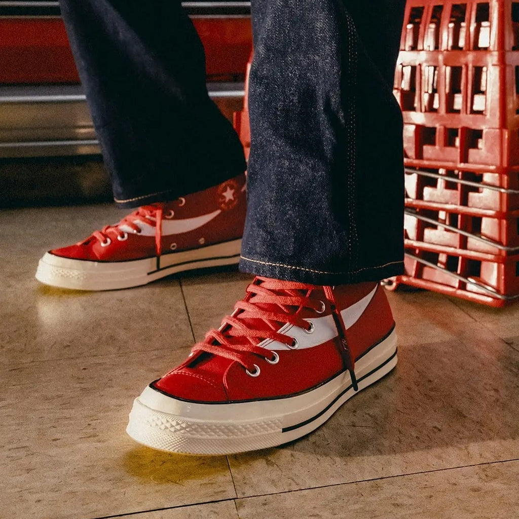Converse Chuck 70 Hi "Coca- Cola Racing Red Leather"