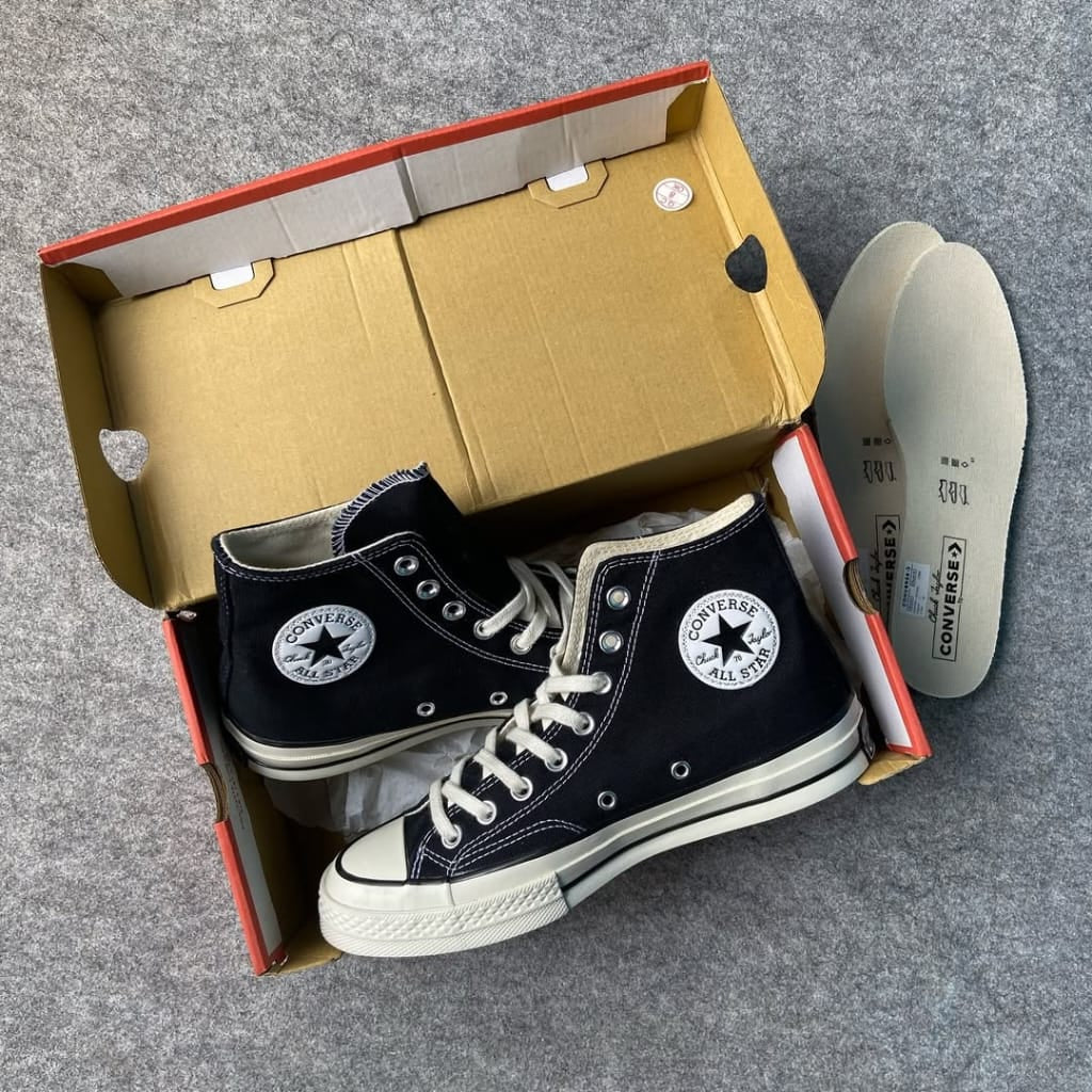 Converse Chuck Taylor 70s Hi Black"
