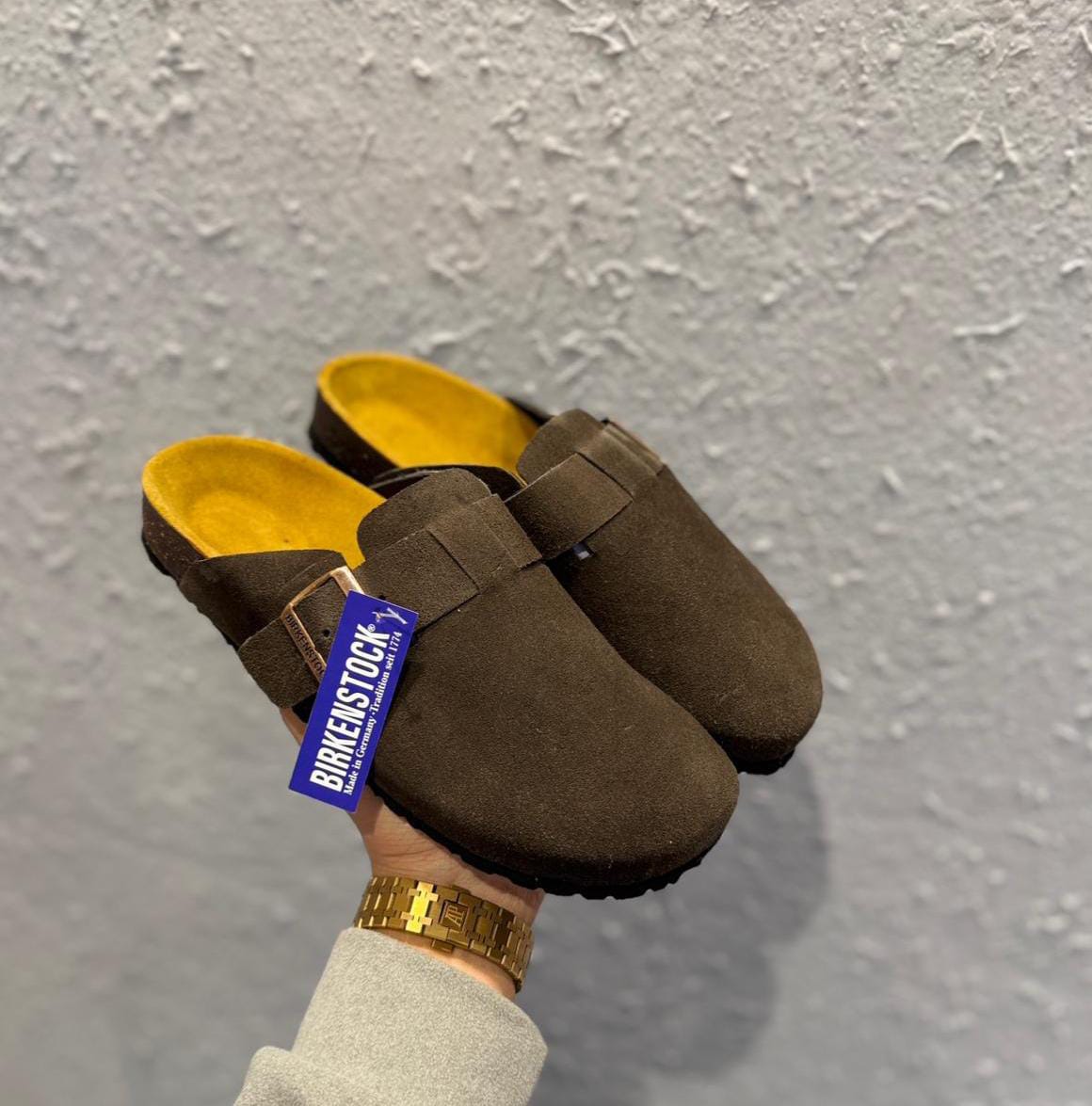 Birkenstock Boston Brown "OG Leather Quality"