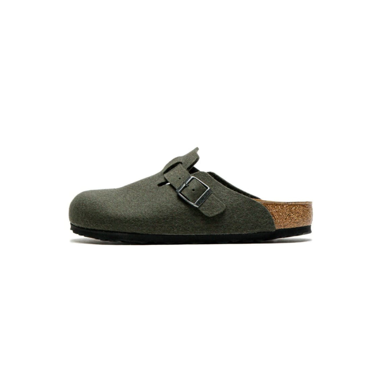 Birkenstock Boston Dark Green "OG Leather Quality"