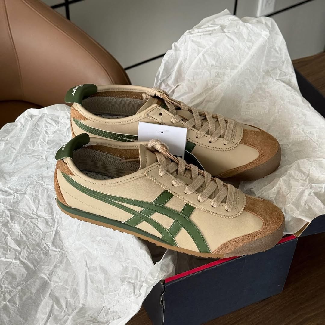 Onitsuka Tiger Mexico 66 "Beige Grass Green"