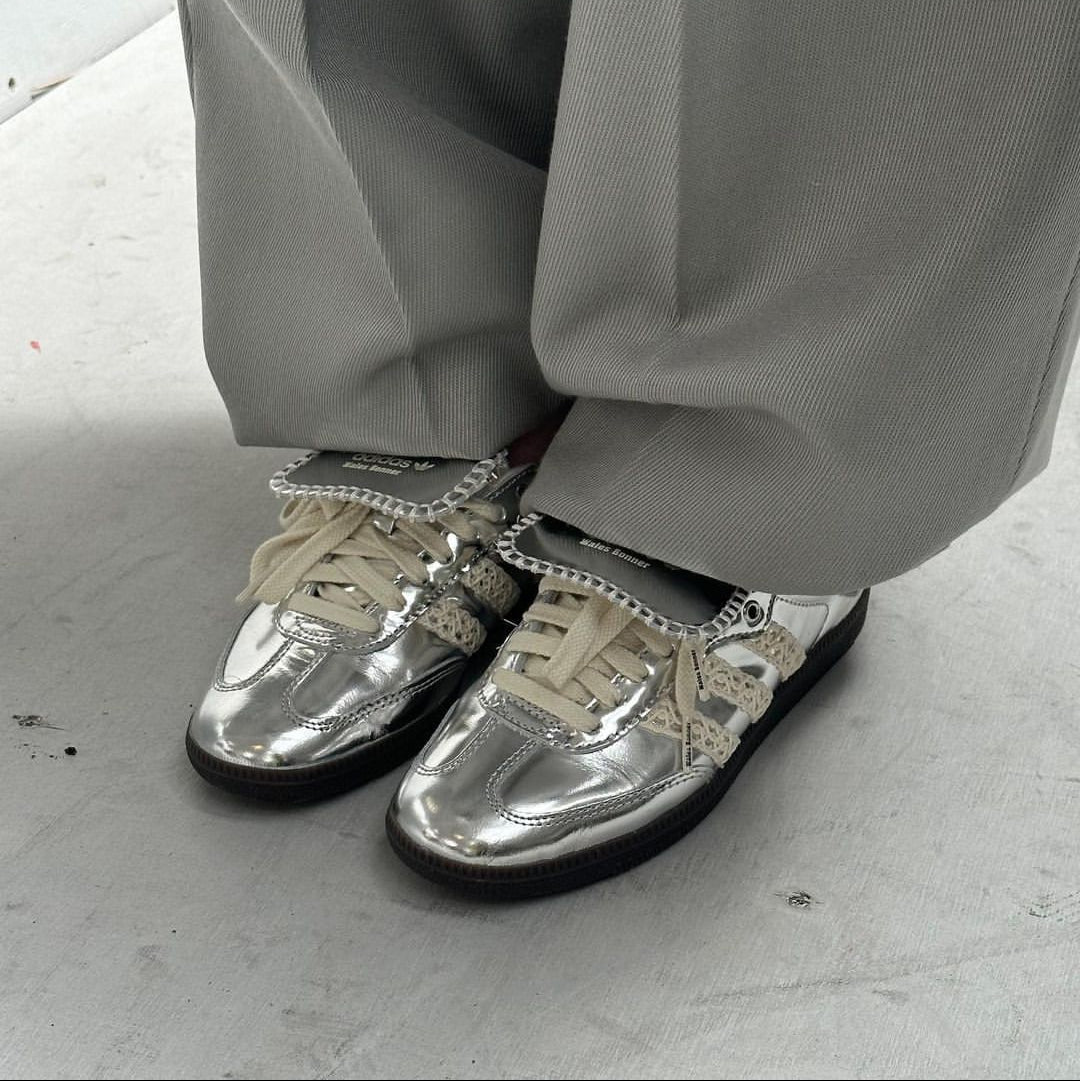Wales Bonner X Adidas Originals Samba "Silver"